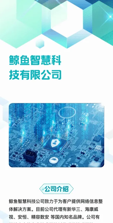 鲸鱼智慧科技有限公司