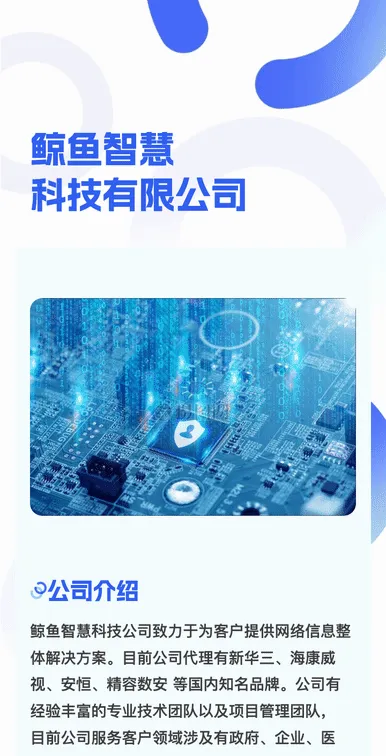 鲸鱼智慧科技有限公司